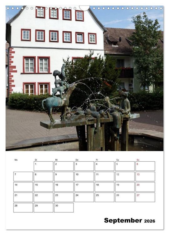 Produktbild: Mein Erfurt (Wandkalender 2026 DIN A3 hoch), CALVENDO Monatskalender
