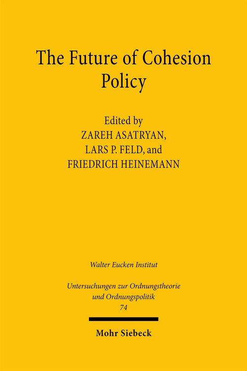 Produktbild: The Future of Cohesion Policy