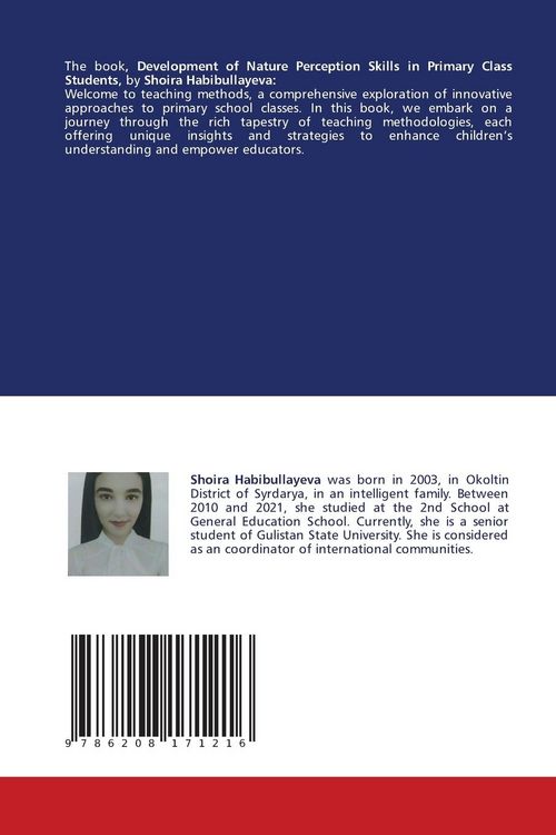 Produktbild: Development of Nature Perception Skills in Primary Class Students