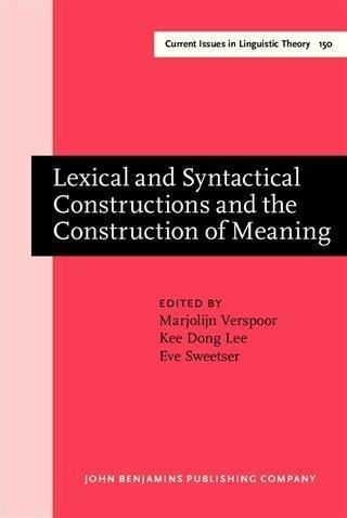 Produktbild: Lexical and Syntactical Constructions and the Construction of Meaning