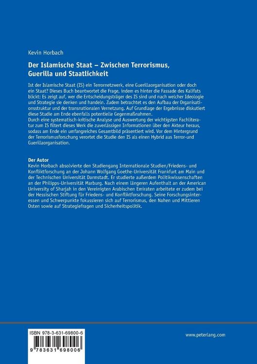 Produktbild: Der Islamische Staat &ndash; Zwischen Terrorismus, Guerilla und Staatlichkeit