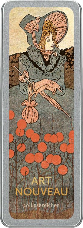 Produktbild: Art Nouveau Lesezeichen VE 20