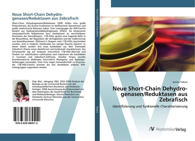 Produktbild: Neue Short-Chain Dehydro-genasen/Reduktasen aus Zebrafisch