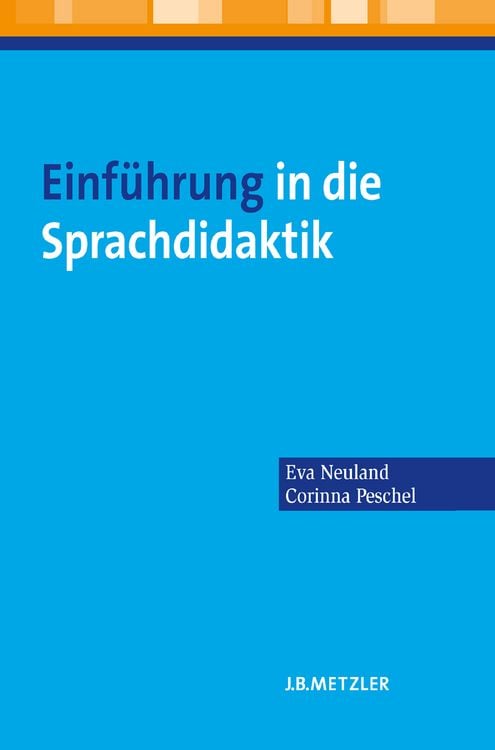 Produktbild: Einf&uuml;hrung in die Sprachdidaktik