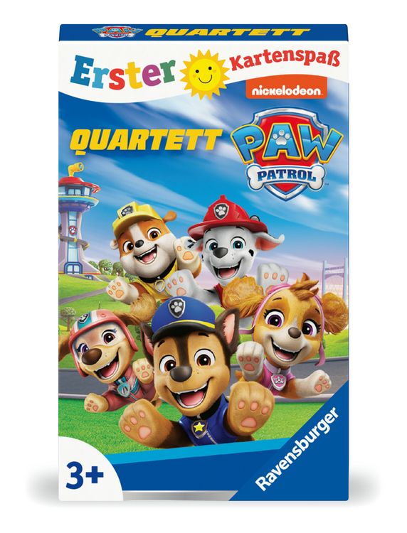 Produktbild: Paw Patrol: Quartett - Kinderspiel ab 3 Jahre