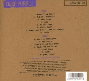 Produktbild: Live In Hong Kong (Ltd/2CD Digipak)