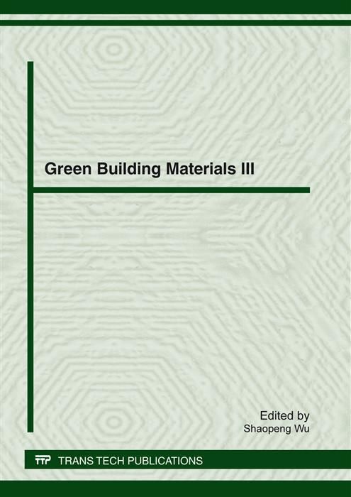 Produktbild: Green Building Materials III