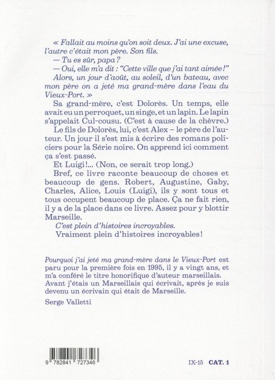 Produktbild: Pourquoi j'ai jet&eacute; ma grand-m&egrave;re dans le Vieux-Port