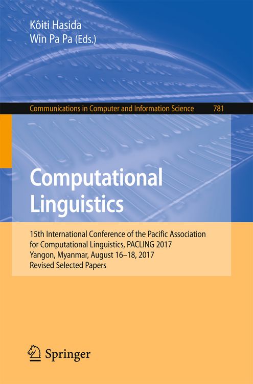 Produktbild: Computational Linguistics