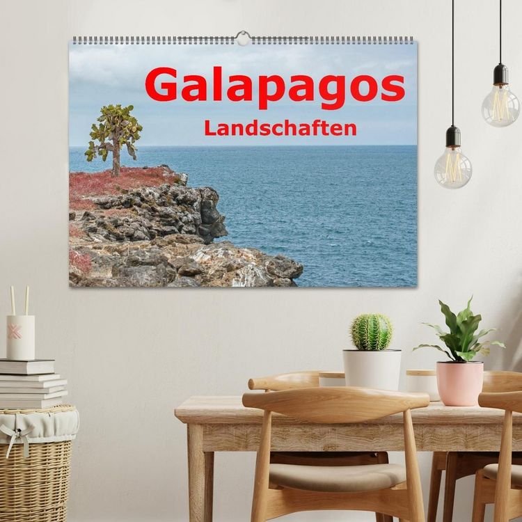 Produktbild: Galapagos- Landschaften (Wandkalender 2027 DIN A2 quer), CALVENDO Monatskalender