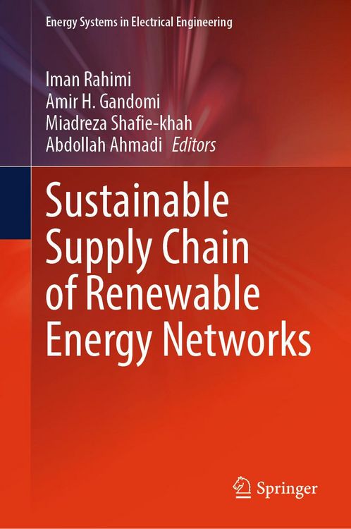 Produktbild: Sustainable Supply Chain of Renewable Energy Networks