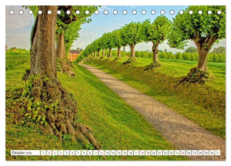 Produktbild: Mein buntes Mecklenburg (Tischkalender 2026 DIN A5 quer), CALVENDO Monatskalender