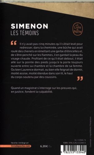 Produktbild: Les T&eacute;moins