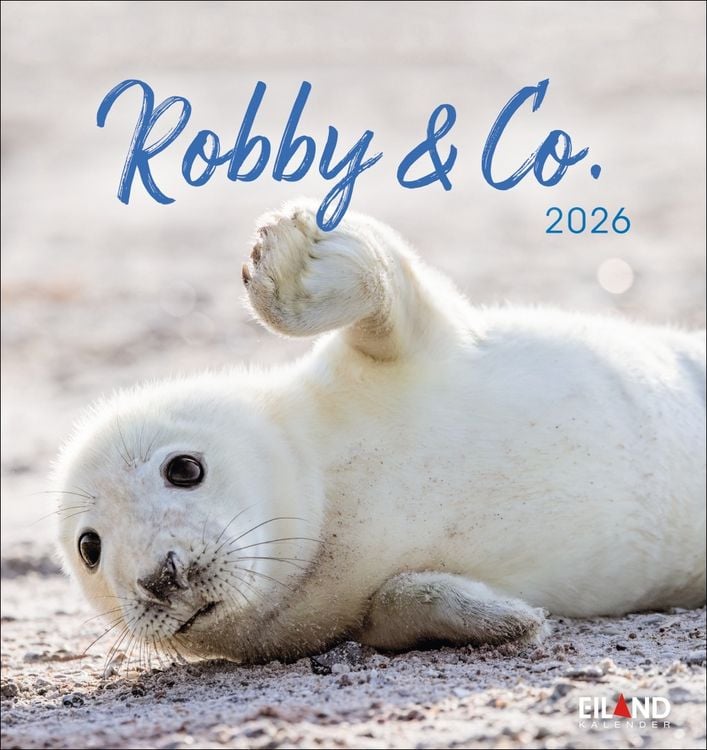 Produktbild: Robby & Co. Postkartenkalender 2026