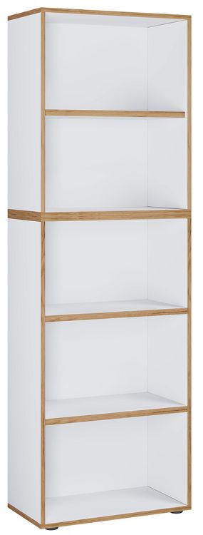 Produktbild: Holz B&uuml;ro Regal B&uuml;cher Ordner Salia 5fach B. 60 cm