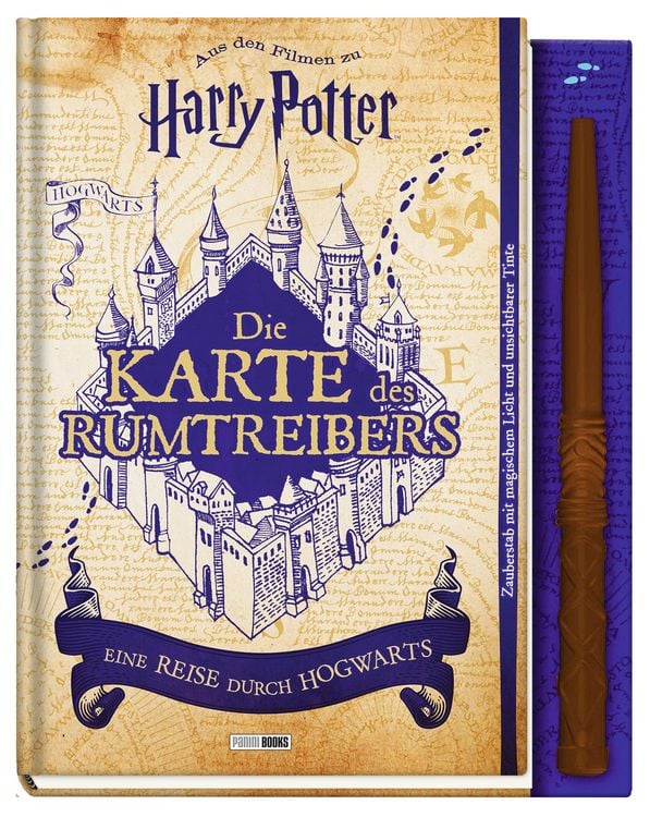Produktbild: Aus den Filmen zu Harry Potter: Die Karte des Rumtreibers - Eine Reise durch Hogwarts