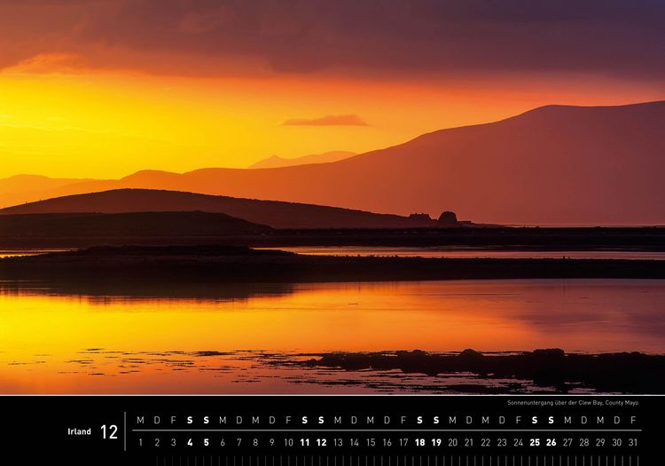 Produktbild: Irland Premiumkalender 2027