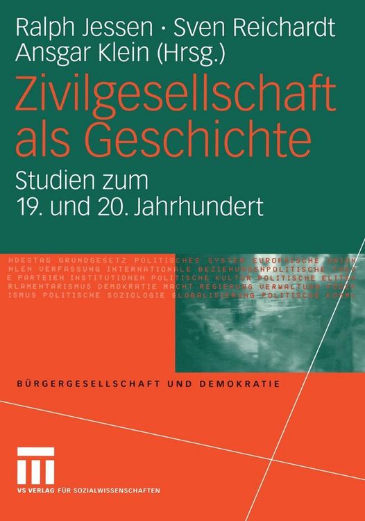 Produktbild: Zivilgesellschaft als Geschichte