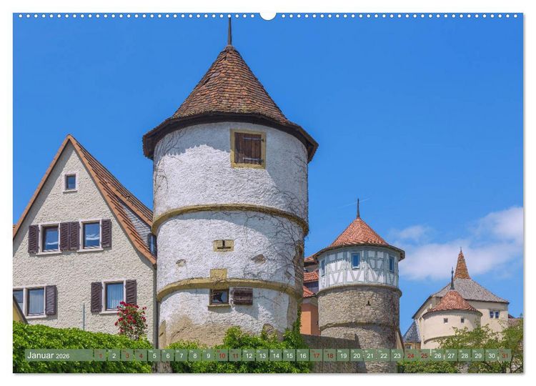 Produktbild: Romantisches Mainfranken (hochwertiger Premium Wandkalender 2026 DIN A2 quer), Kunstdruck in Hochglanz