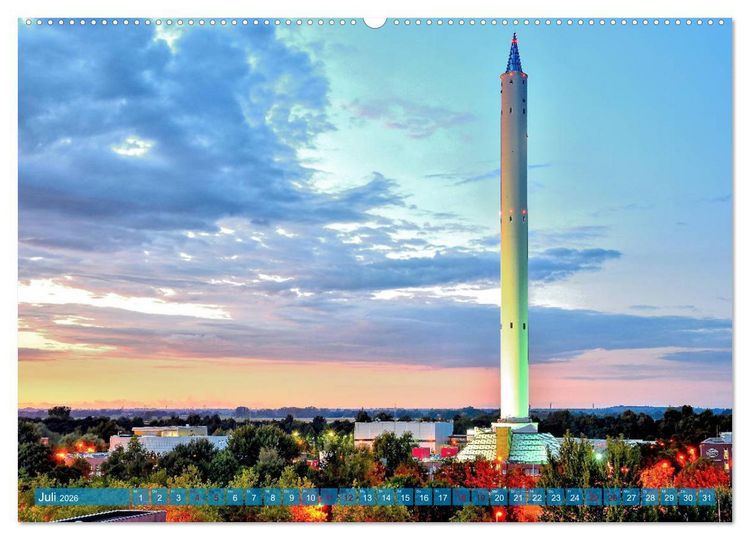 Produktbild: Kalender Hansestadt Bremen a. d. Weser, 2026 (hochwertiger Premium Wandkalender 2026 DIN A2 quer), Kunstdruck in Hochglanz