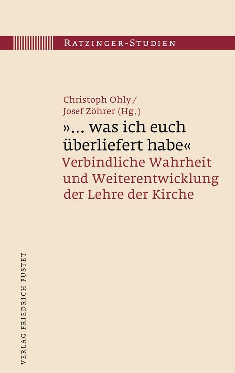 Produktbild: "...was ich euch &uuml;berliefert habe"