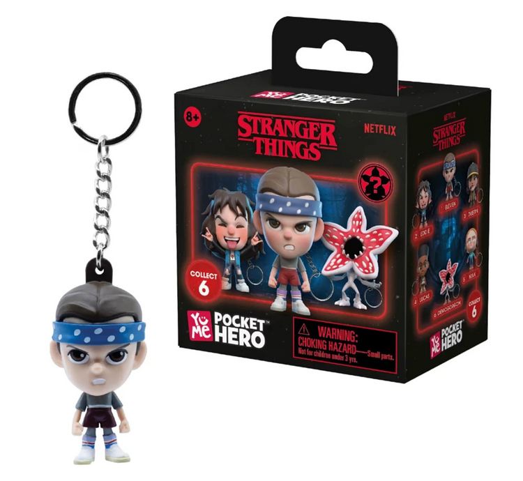 Produktbild: Stranger Things Hero Schl&uuml;sselanh&auml;nger - Blindpack