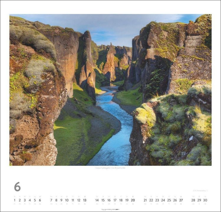 Produktbild: Island Kalender 2027 - Insel aus Feuer und Eis