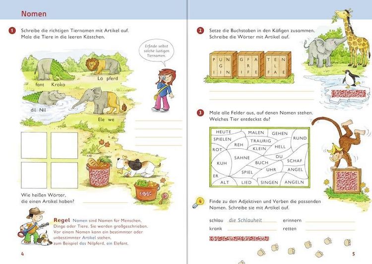 Produktbild: Lern-Detektive: Mathe und Deutsch 4. Klasse