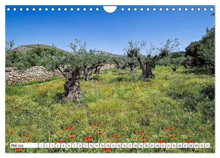 Produktbild: Mallorca - Insel der Landschaftstr&auml;ume (Wandkalender 2026 DIN A4 quer), CALVENDO Monatskalender
