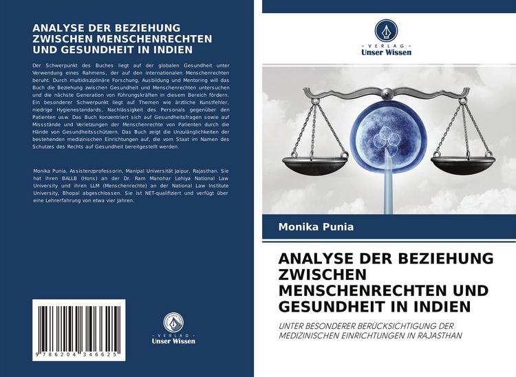 Produktbild: Analyse der Beziehung Zwischen Menschenrechten und Gesundheit in Indien