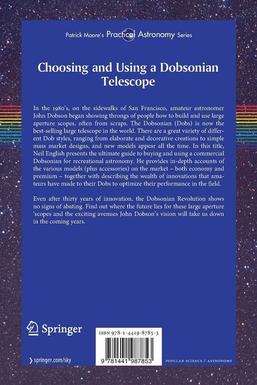 Produktbild: Choosing and Using a Dobsonian Telescope