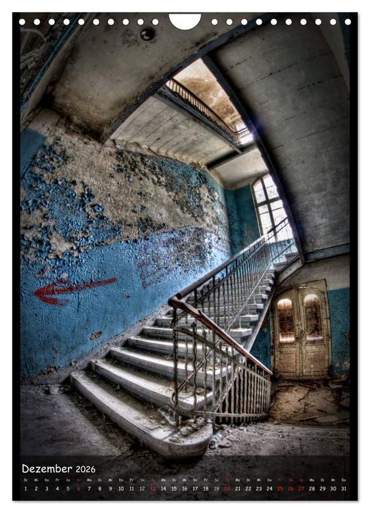 Produktbild: Lost Places II, Vergessene Orte (Wandkalender 2026 DIN A4 hoch), CALVENDO Monatskalender