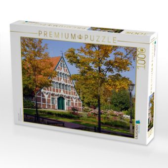 Produktbild: CALVENDO Puzzle Herbst in Jork | 1000 Teile Lege-Gr&ouml;&szlig;e 64x48cm Foto-Puzzle f&uuml;r gl&uuml;ckliche Stunden