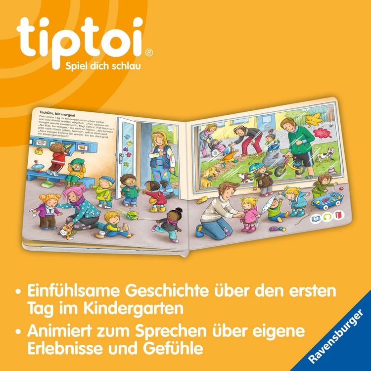 Produktbild: Tiptoi&reg; Abenteuer Gro&szlig;werden - Piet kommt in den Kindergarten