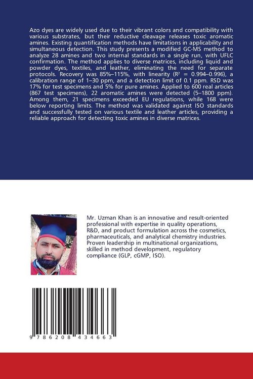 Produktbild: GC-MS & UFLC Method for Detection of Aromatic Amines in the Textiles