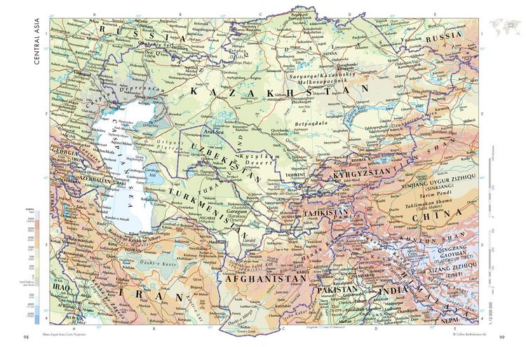 Produktbild: The Times Desktop Atlas of the World