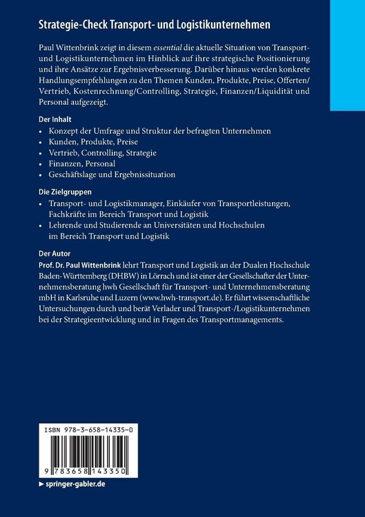 Produktbild: Strategie-Check Transport- und Logistikunternehmen