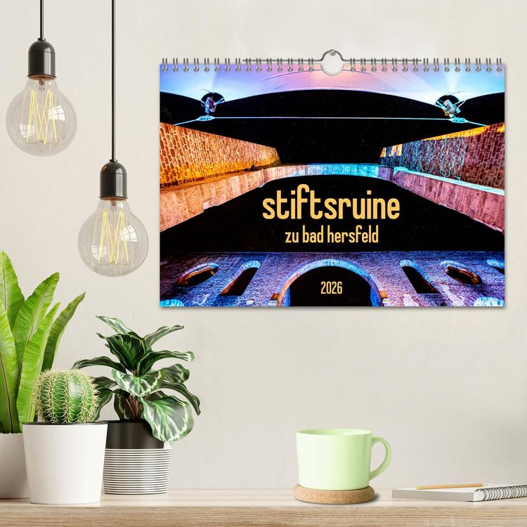 Produktbild: stiftsruine zu bad hersfeld (Wandkalender 2026 DIN A4 quer), CALVENDO Monatskalender