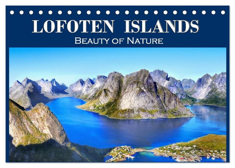 Produktbild: Lofoten Islands, Beauty of Nature (Desk Calendar 2026 DIN A5 landscape), CALVENDO 12 Month DeskCalendar