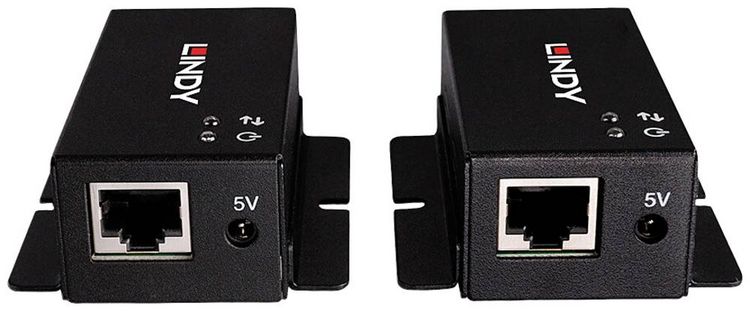 Produktbild: LINDY 2 Port USB 2.0 Cat.6 Extender USB-A (USB 2.0) USB Extender &uuml;ber Netzwerkkabel RJ45 50m