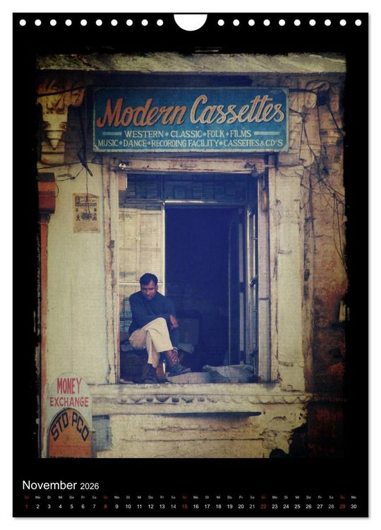 Produktbild: india RETROspective - Indien Kalender (Wandkalender 2026 DIN A4 hoch), CALVENDO Monatskalender