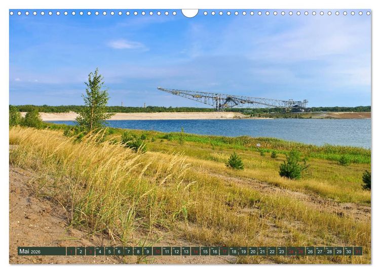 Produktbild: Lausitzer Seenland - Junge Urlaubsregion mit einzigartiger Wasserlandschaft (Wandkalender 2026 DIN A3 quer), CALVENDO Monatskalender