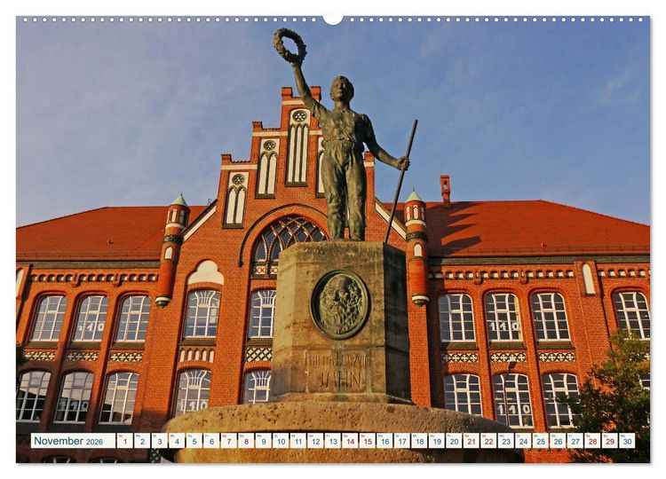 Produktbild: Wittenberge an der Elbe (Wandkalender 2026 DIN A2 quer), CALVENDO Monatskalender