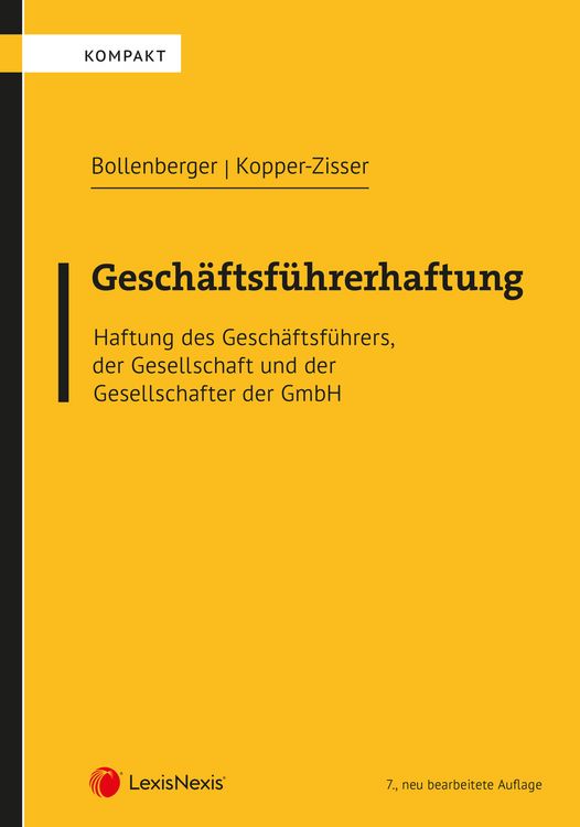 Produktbild: Gesch&auml;ftsf&uuml;hrerhaftung