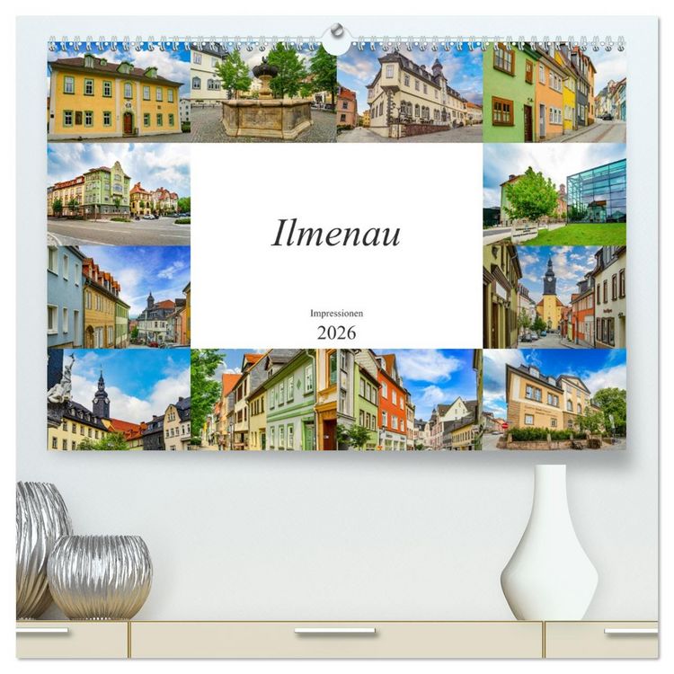 Produktbild: Ilmenau Impressionen (hochwertiger Premium Wandkalender 2026 DIN A2 quer), Kunstdruck in Hochglanz
