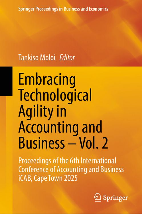 Produktbild: Embracing Technological Agility in Accounting and Business &ndash; Vol. 2