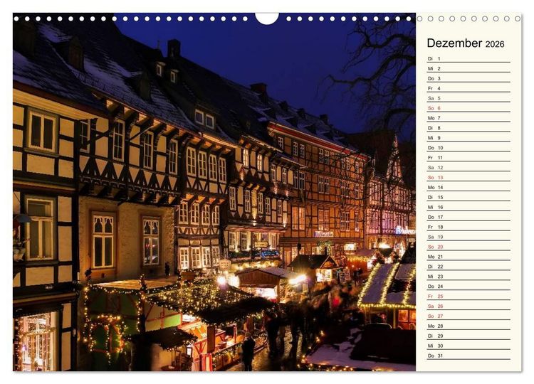 Produktbild: Der Harz - Sagenumwoben und Wildromantisch (Wandkalender 2026 DIN A3 quer), CALVENDO Monatskalender