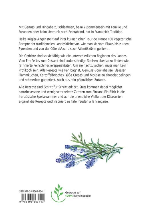 Produktbild: Franz&ouml;sisch vegetarisch