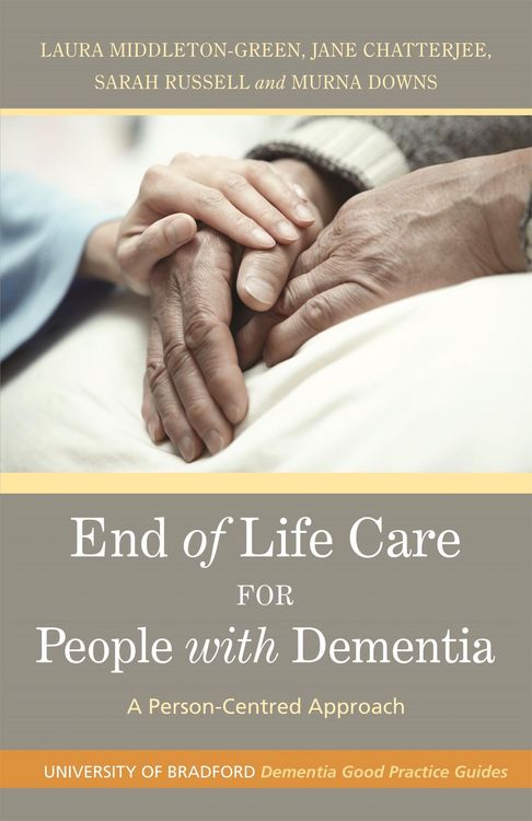 Produktbild: End of Life Care for People with Dementia