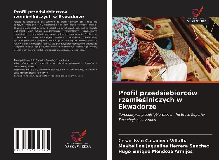 Produktbild: Profil przedsi&iquest;biorc&oacute;w rzemie&iquest;lniczych w Ekwadorze